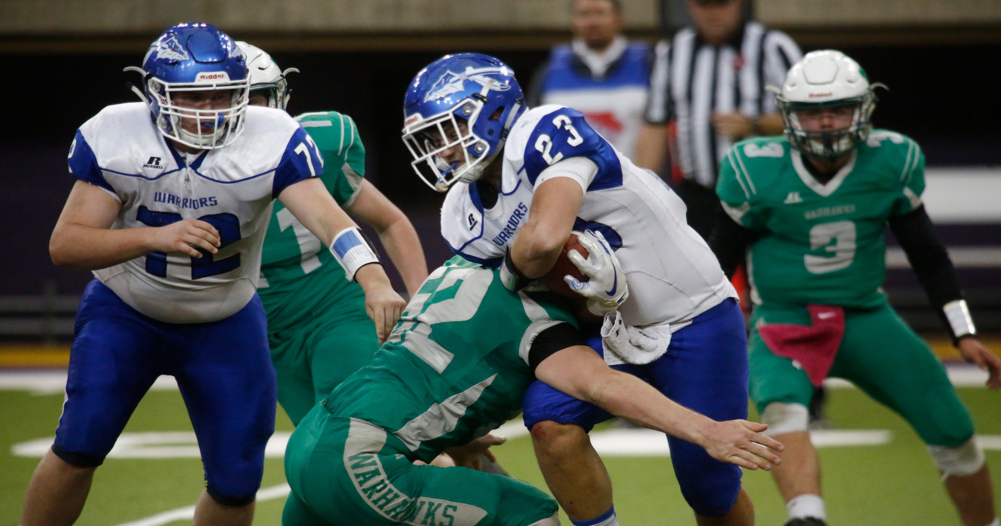 Iowa high school football playoffs Results from 8Player, Class 3A