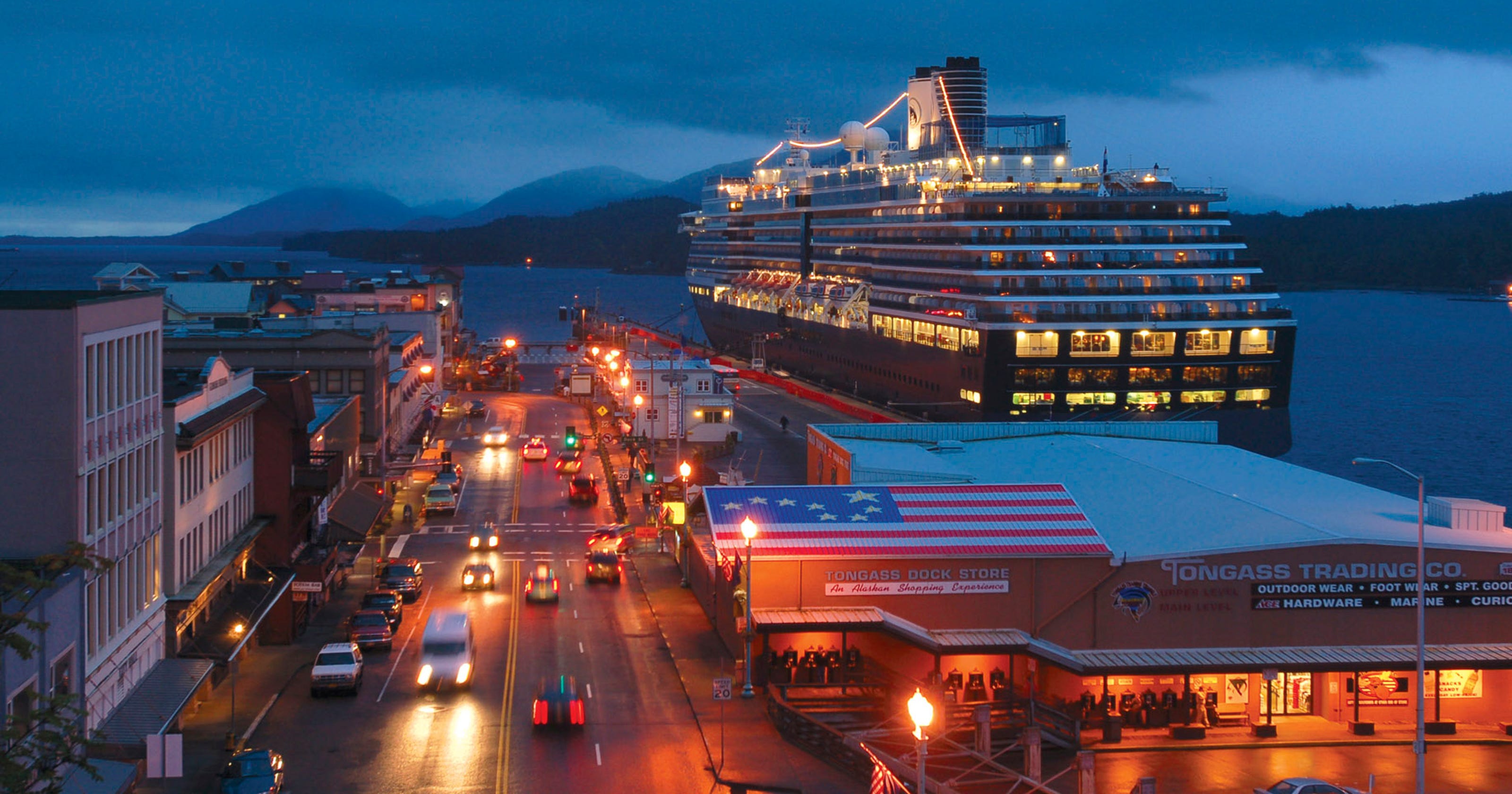 alaska cruise ports closed