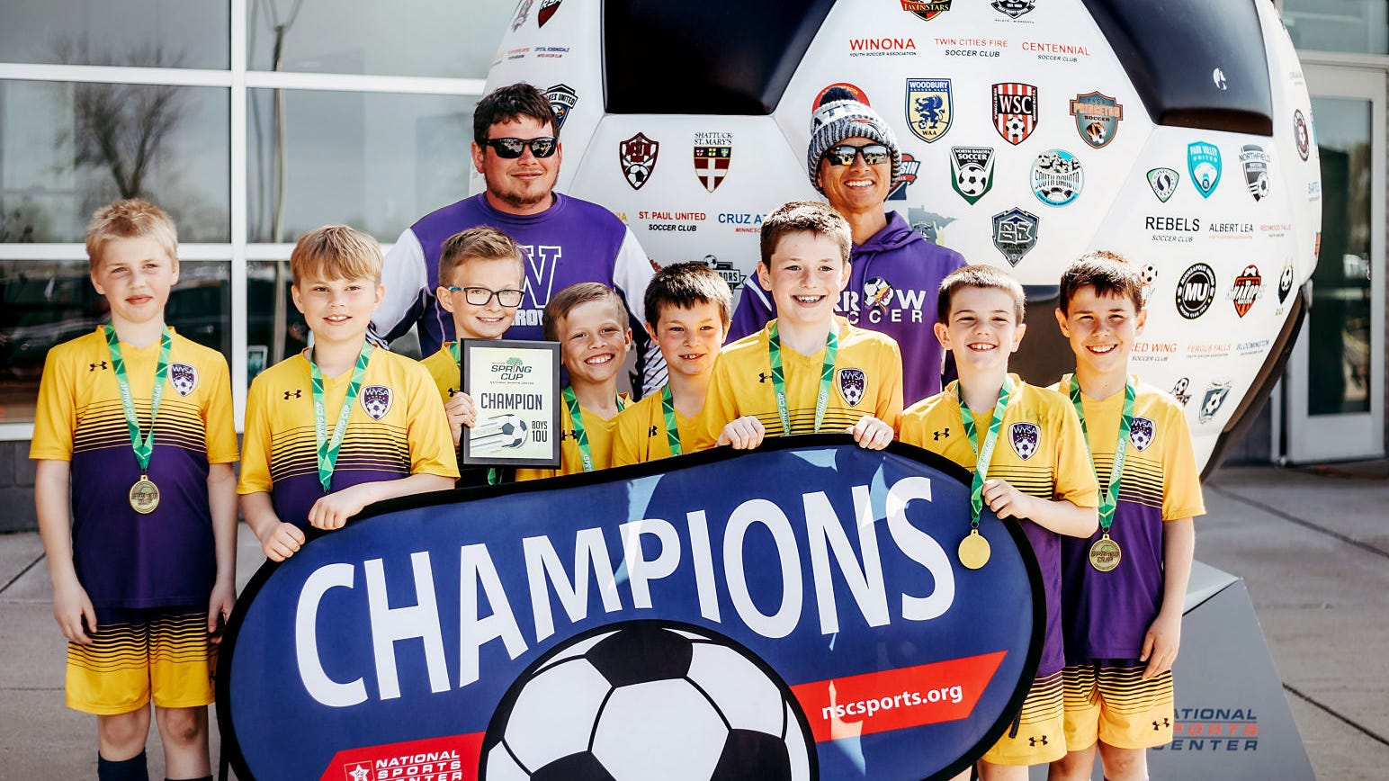 Two WYSA teams win titles in NSIC Spring Cup