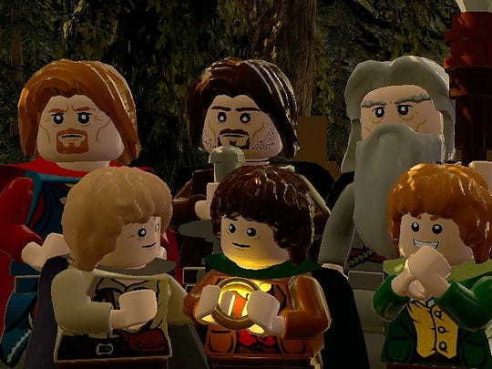 all characters lego lord of the rings
