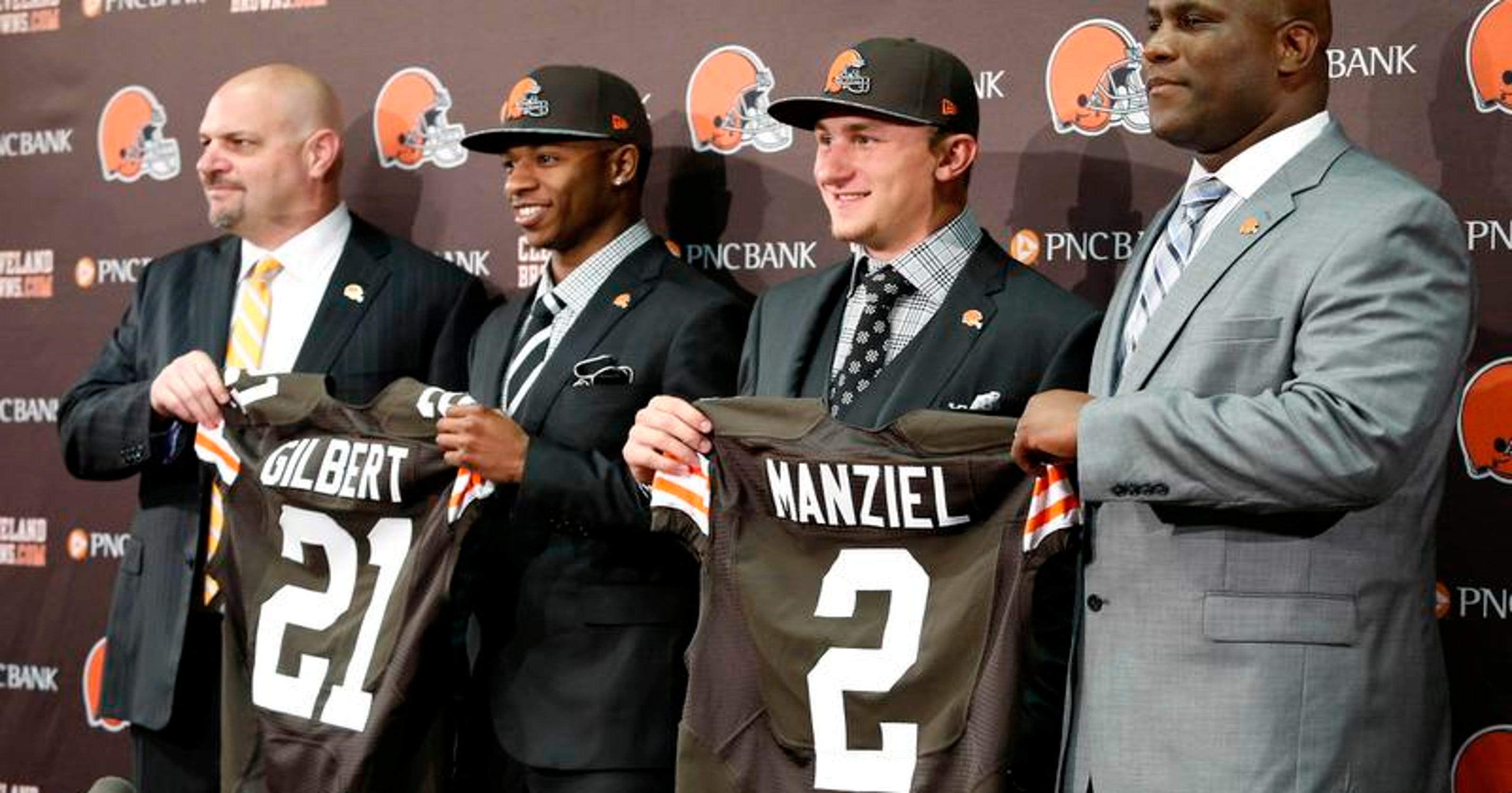 Browns’ picks rank first at NFL Draft