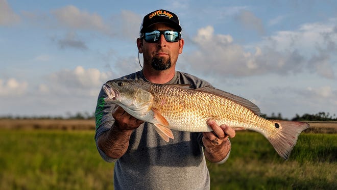 Clay Necaise of Outkast Charters said the phenomenal redfish bite has been keeping his clients busy.