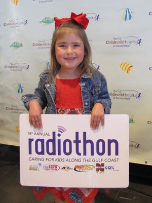 Lauren Schlossberg spent six months in the NICU at The Studer Family Children's Hospital at Sacred Heart. She and her mother go on air every year during Radiothon to help raise money for the hospital.