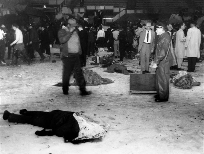Retro Indy: 1963 Coliseum explosion in photos