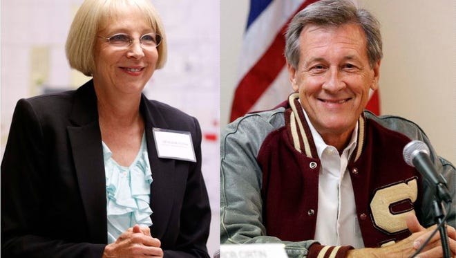 Georjene Tilton (left) and John Black (right) are the two Republicans, along with Democrat Raymond Lampert  running to represent Marshfield, Strafford, Rogersville and Fair Grove in the Missouri House.