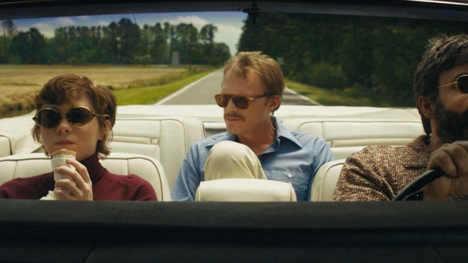 Sophia Lillis, Paul Bettany, and Peter Macdissi hit the road.