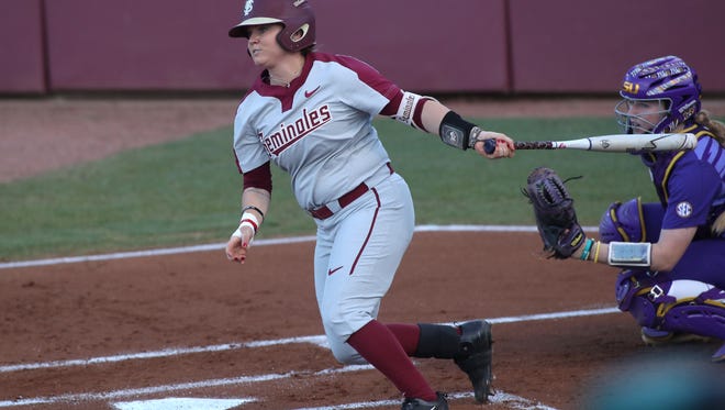 FSU softball standout Jessie Warren could be seen wearing the brace during her team's historic run to the 2018 national championship.