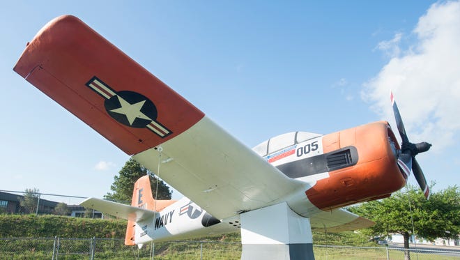 The Milton City Council on Monday heard that it could cost about $80,000 to repair the static Trojan 28B aircraft that has been displayed outside Milton High School since 1976.