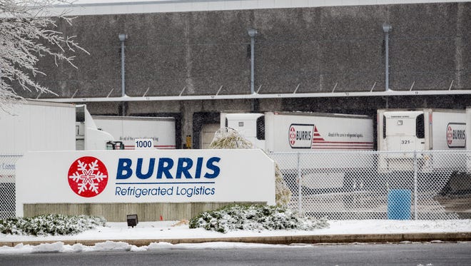 Burris Logistics may be laying off up to 68 of the 80 workers at its New Castle warehouse, along with up to 160 in Atlanta and a dozen in Elkton, Md.