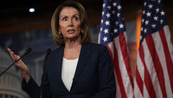 U.S. House Minority Leader Rep. Nancy Pelosi speaks