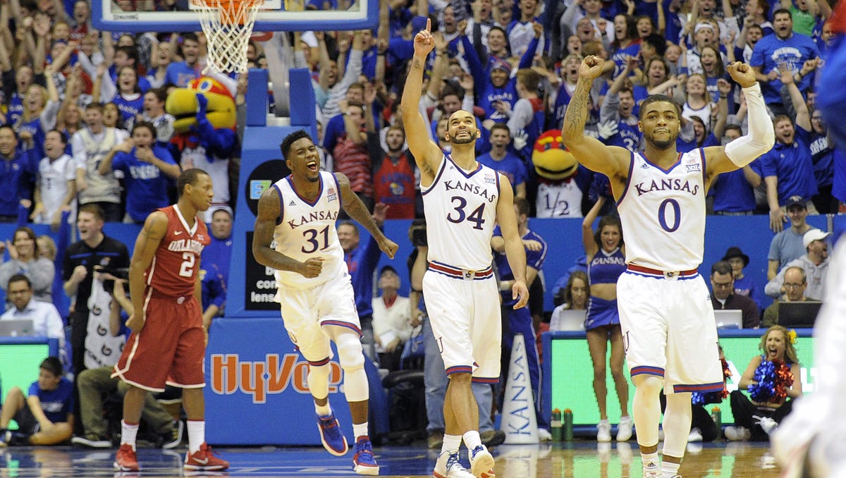 Highlights From An Instant Classic No 1 Oklahoma Vs No 2 Kansas