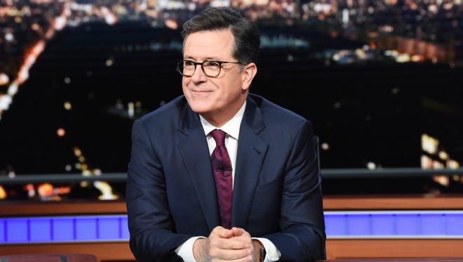 "Late Show" host Stephen Colbert