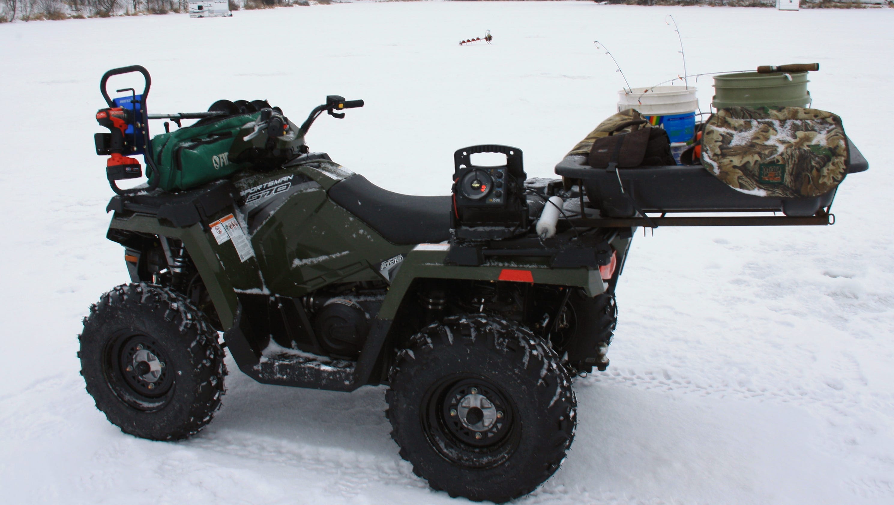 ice fishing accessories for atv