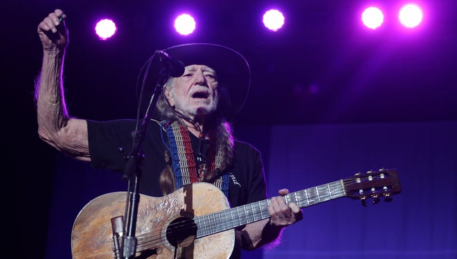 Willie Nelson plays Hertz Arena in 2016. The country singer's management didn't allow The News-Press to shoot Thursday's show without unacceptable restrictions.
