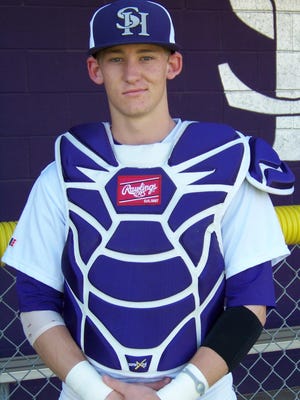 Taylor Ward during his years as catcher with the Shadow Hills High School baseball team.