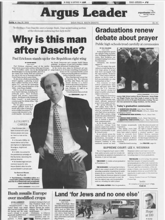 From the archives Who is Paul Erickson?