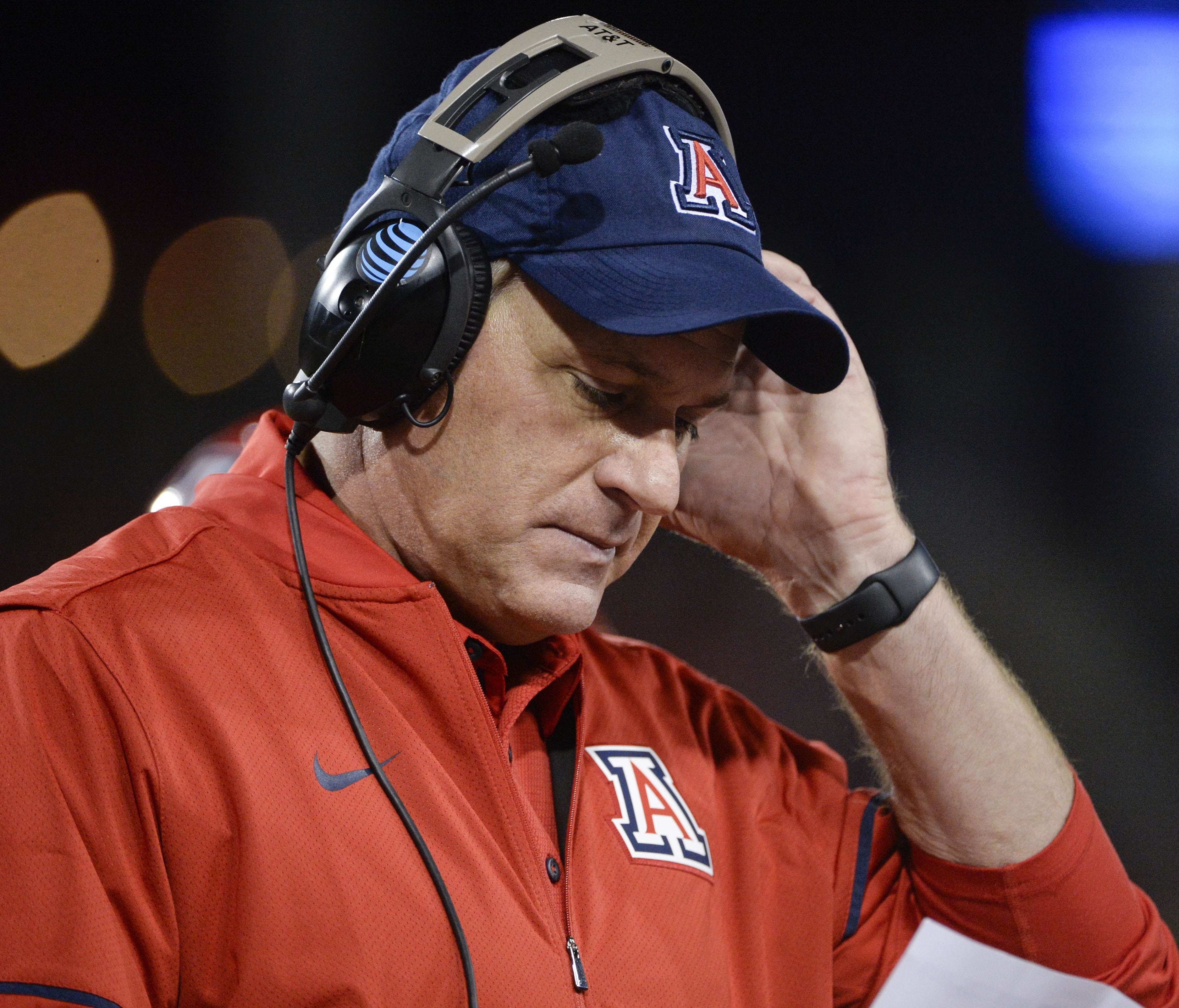 Rich Rodriguez was fired as the University of Arizona's head football coach after a notice of claim alleging a hostile workplace was filed.