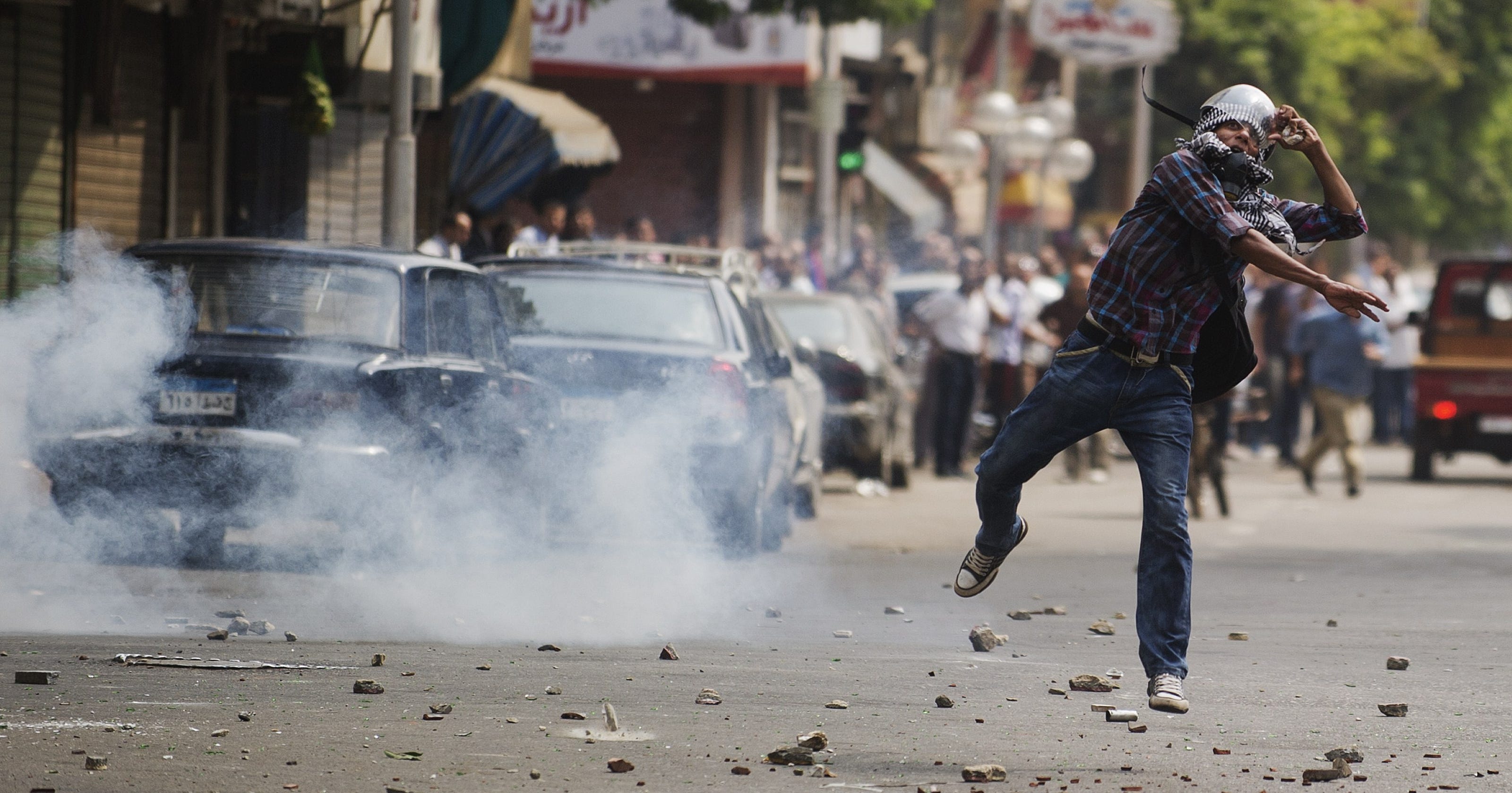 Violence Erupts In Cairo Military Replaces Governors 