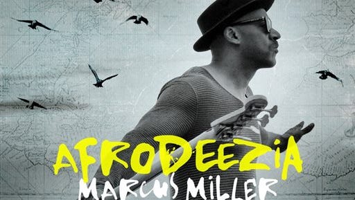 This image released by Bluenote Records shows the CD cover for "Afrodeezia," the latest release by Marcus Miller. (AP Photo/Bluenote Records)