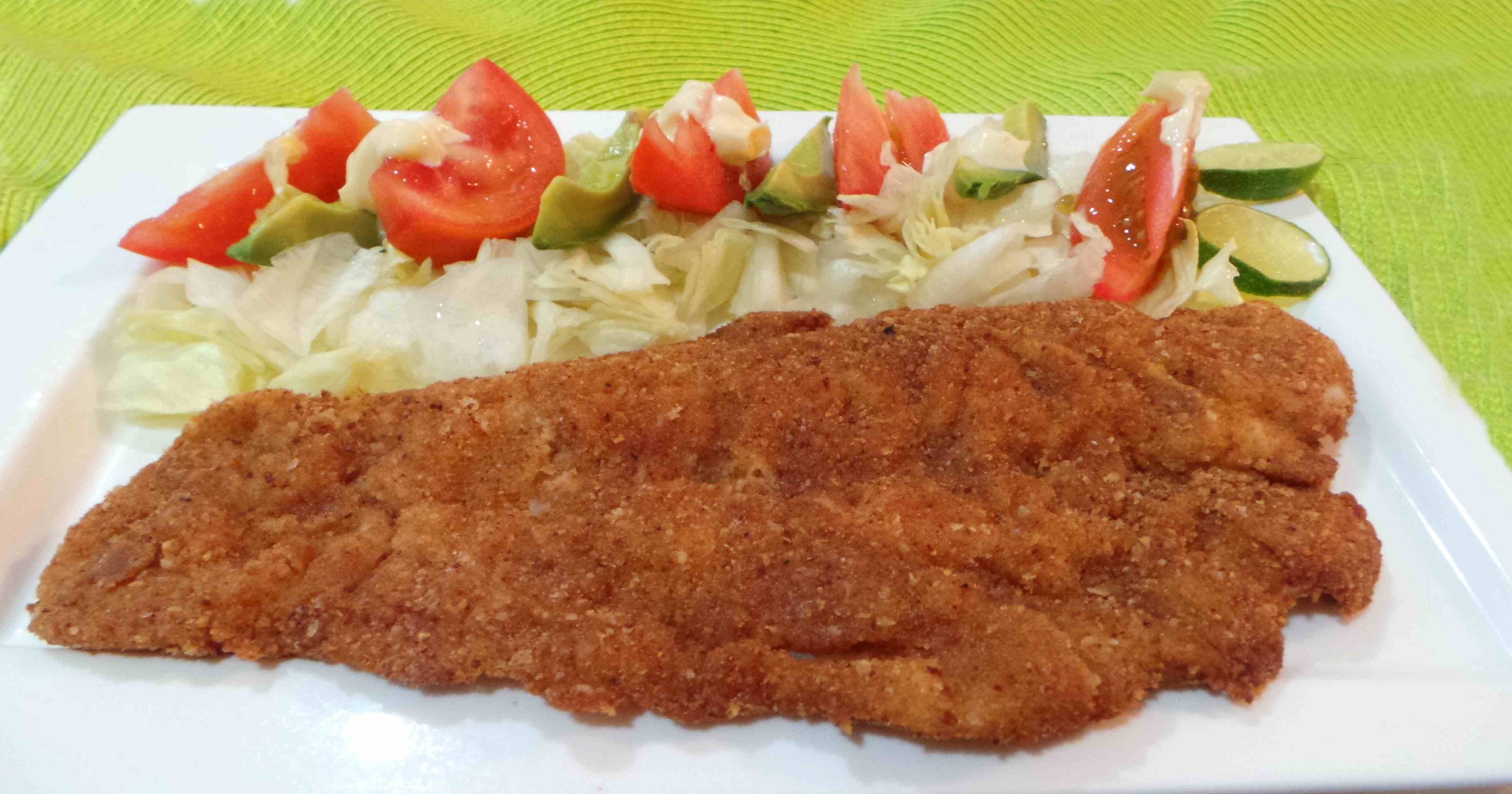 Filete de pescado empanizado