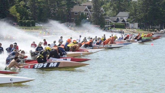 Burt Lake's DeVoe Beach in Indian River will look a bit different from a spectator point of view, though racers will still flock to the start line for the 72nd annual Marathon Nationals race.