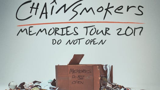 The Chainsmokers Memories Tour 2017