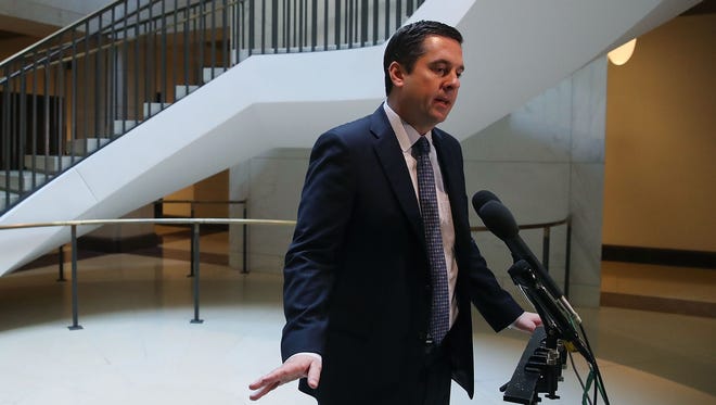 Devin Nunes, R-Calif., on Capitol Hill on March 23, 2017.
