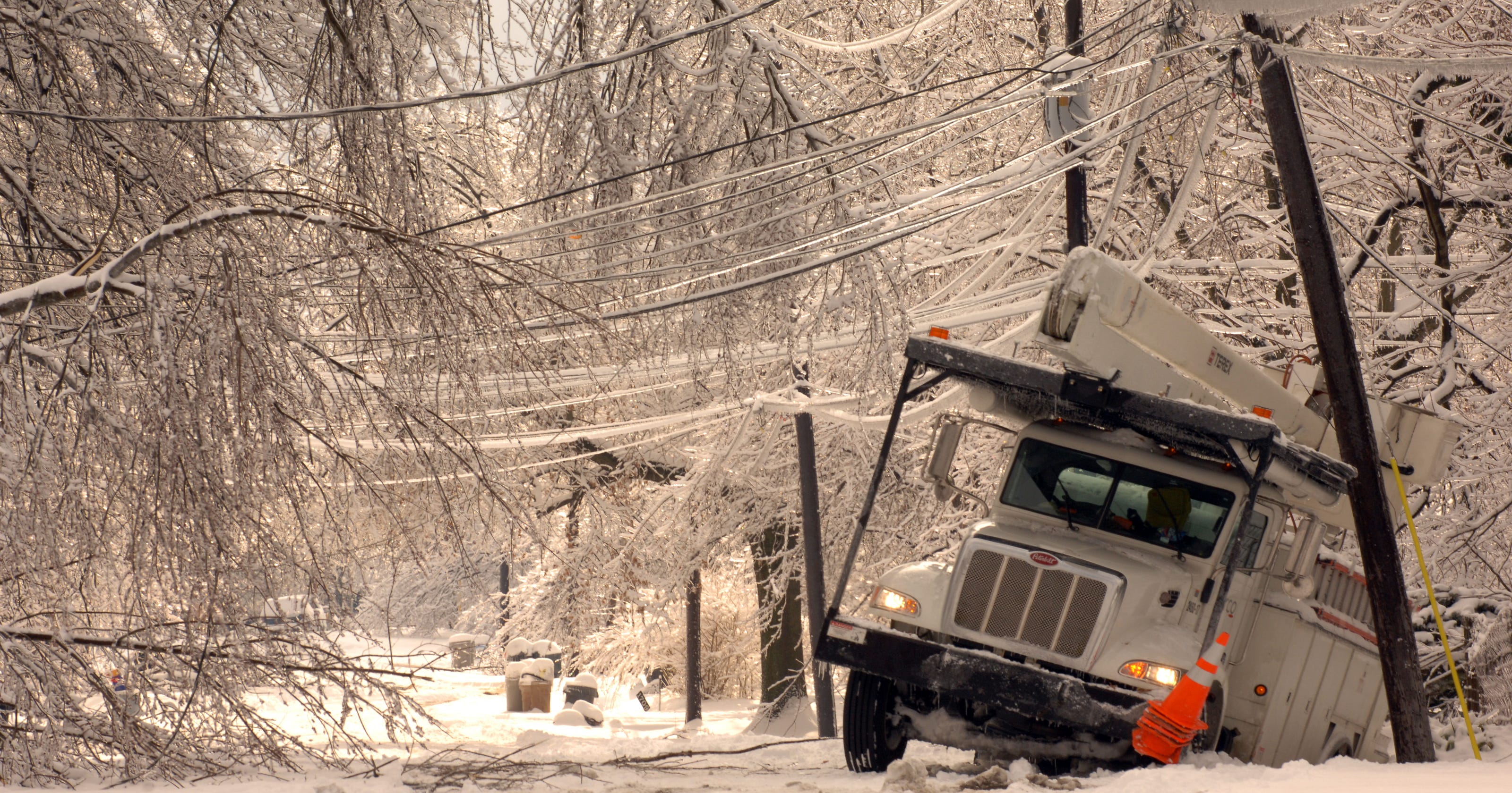 A Disastrous Ice Storm Hit Evansville Henderson In 2009