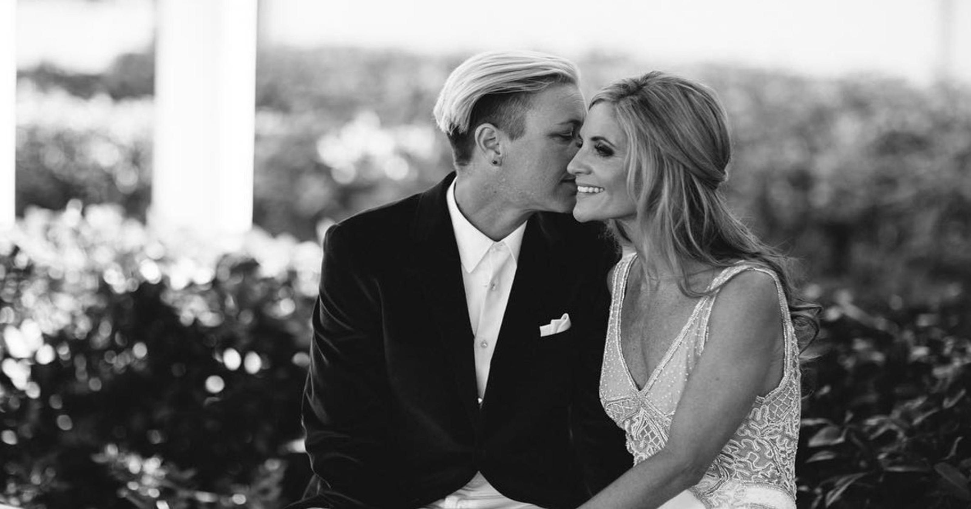 Devo Abby Wambach got married again and I'm happy for her