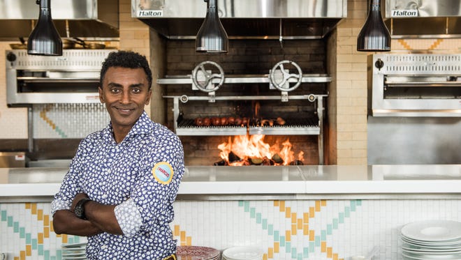 For celebrity chef Marcus Samuelsson, running a restaurant is about building community –– not becoming a bold-faced name.