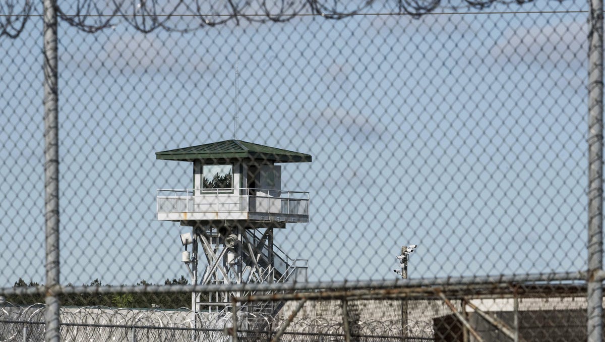 This shows the Lee Correctional Institution on April 16, 2018, in Bishopville, S.C.