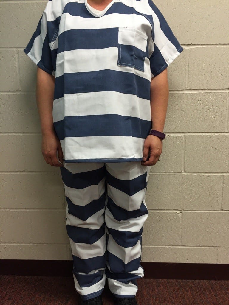 Stearns County Jail adds color, stripes to inmate uniforms