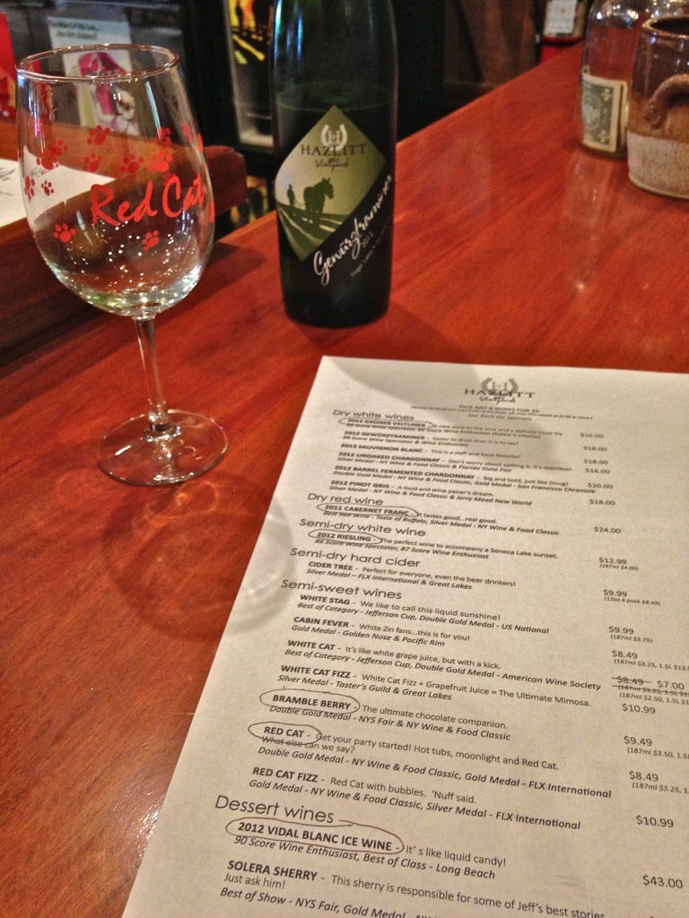 A Taste Of The Seneca Lake Wine Trail