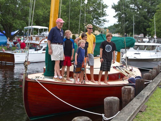 Wooden Boat Festival, sponsored by Toms River Seaport ...