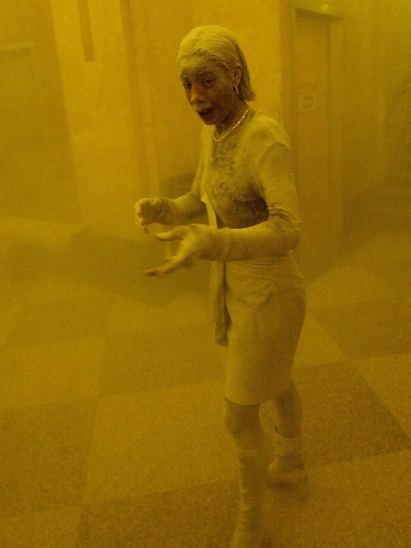 The dust-covered 9/11 survivor whose photograph became one of the ...