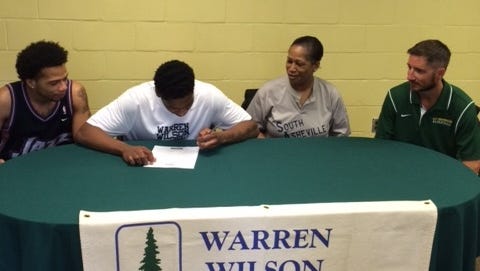 Reynolds senior Jaquann Lockhart has signed to play college basketball for Warren Wilson.