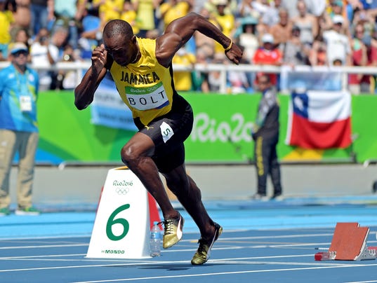 Usain Bolt says he will go hard after world record in 200