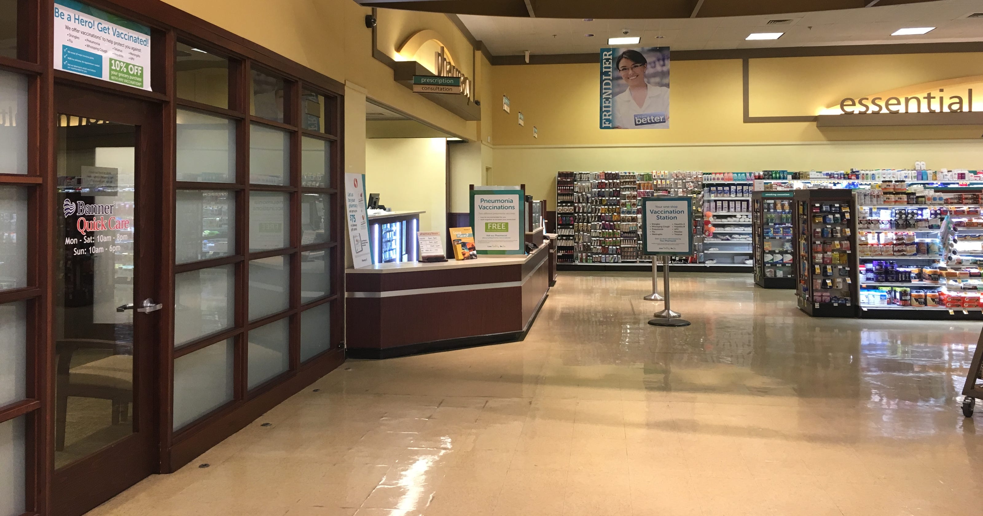 Banner Health Opens Small Health Care Clinics At Safeway Stores