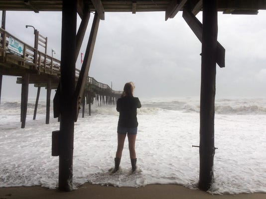 Maria Again A Hurricane Swirls Over N C Beaches