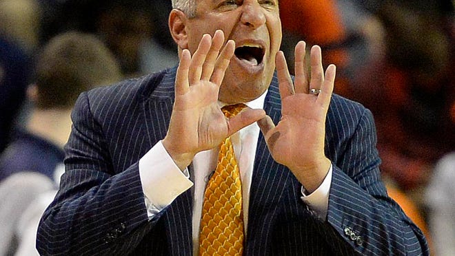Auburn head coach Bruce Pearl is laboring through a season with a team that's new to him, and largely new to each other, but says, “I really enjoy this team.”