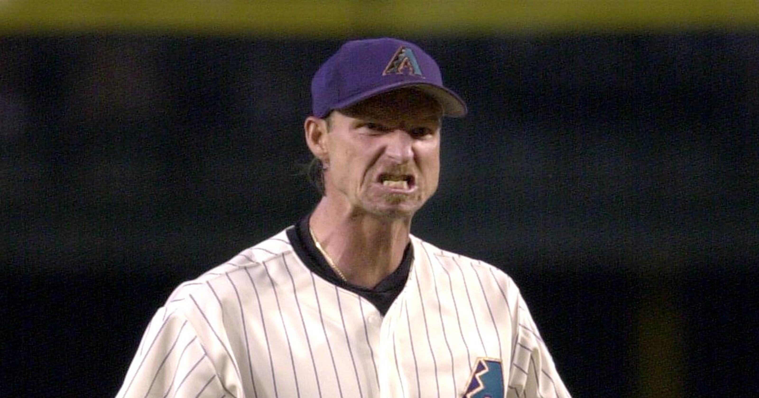 Diamondbacks' Randy Johnson killed a bird with a pitch 15 years ago today