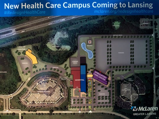 Mclaren Greater Lansing To Build 450 Million Hospital