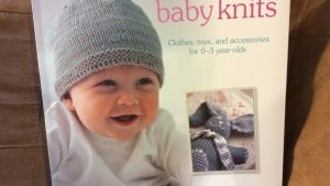 Claire Montgomerie has a new book of "Easy Baby Knits."