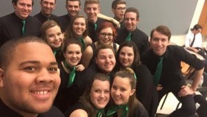 YCP Rhapsody is York College's a capella group. (Submitted)