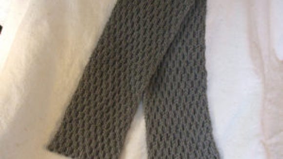 Links Reversible Cable Scarf Patterns