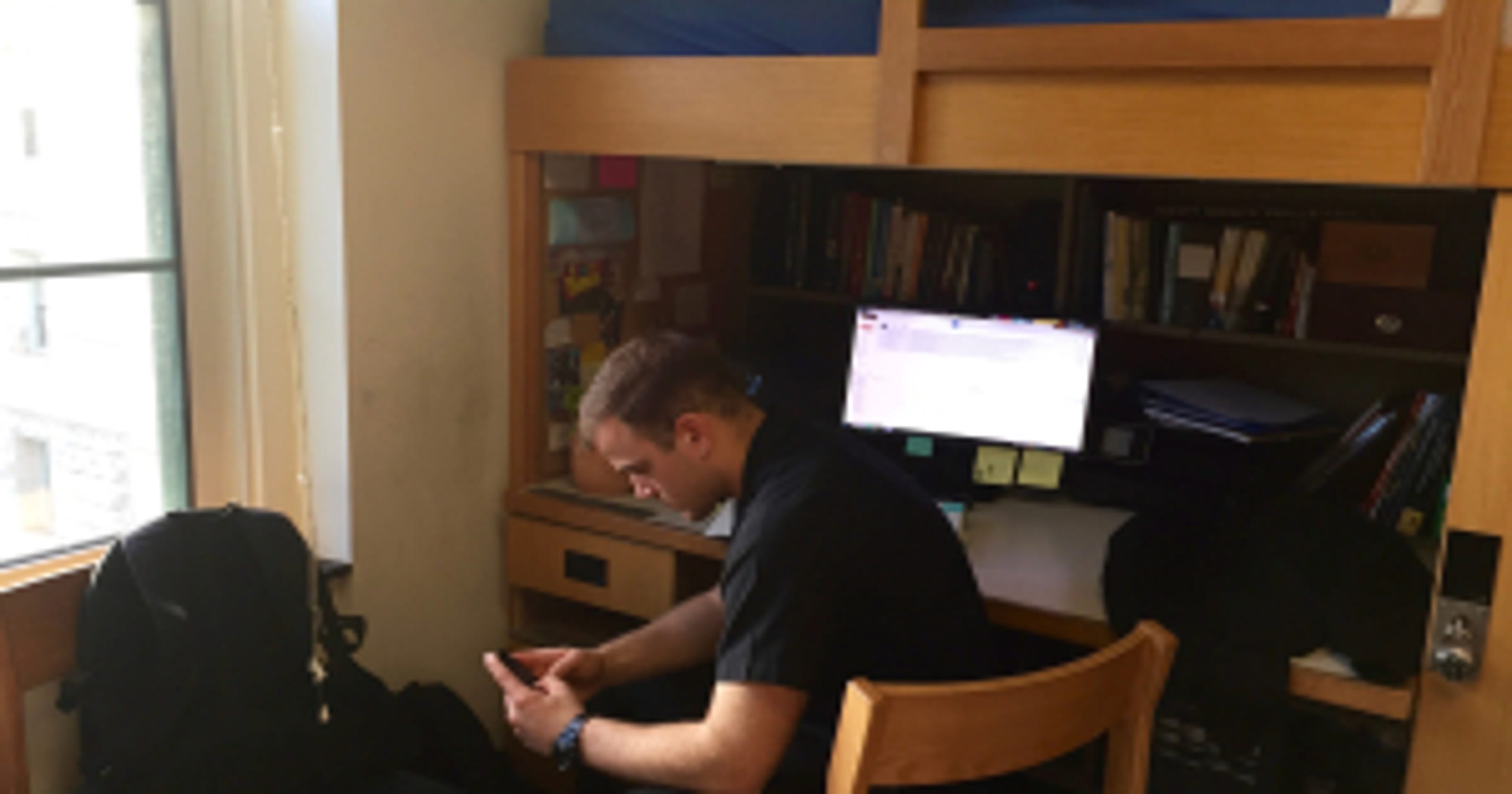 Navy megadorm, world's largest, finally gets cell service