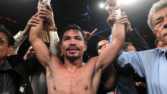 Manny Pacquiao Defeats Chris Algieri
