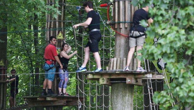 Year After Deadly Go Ape Fall Thrill Seekers Flock To Ropes Course