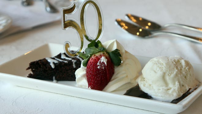 Dessert highlights the club's 50th year of operation.