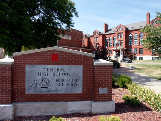 A burglary suspect briefly made it inside Central High
